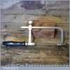 Vintage Cast Steel Jewellers Piercing Saw Ebonised Handle - Good Condition