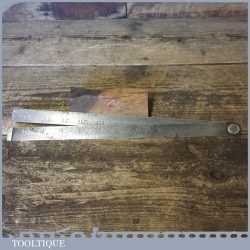 Vintage J Rabone & Sons No: 1641 Folding Steel Ruler - Good Condition
