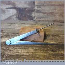 Large Attractive Vintage Pair 11” Odd Leg Dividers - Good Condition