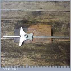 Vintage Moore & Wright Cast Steel Depth Gauge - Good Condition