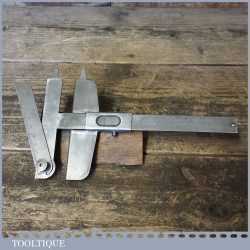 Unusual Vintage DRP German Vernier Caliper With Gauge - Good Condition
