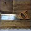 Vintage Spear & Jackson 10” Brass Back Dovetail Saw - Sharpened