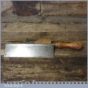 Vintage 8” Gentleman’s Steel Back Hand Saw 14 TPI - Sharpened