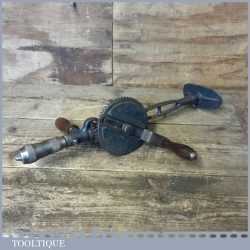 Antique Millers Falls Co USA Gut Buster Breast Drill Spirit Level - Good Condition