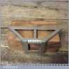 Vintage W Marples 6” Nickel Plated Mitre Template - Good Condition