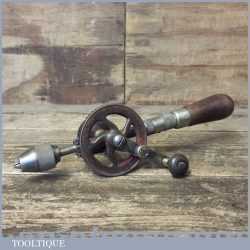 Early Antique Millers Falls Egg Beater Hand Drill - Good Condition