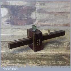 Vintage Rabone Rosewood Brass Mortise Gauge - Good Condition