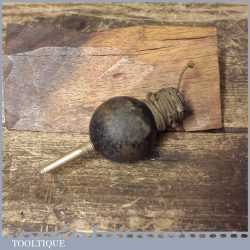 Vintage Solid Brass Plumb Bob - Good Condition