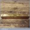 Vintage Wilson Lovatt & Sons 8” Mahogany Brass Spirit Level - Good Condition