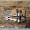 Vintage Spring Loaded Cast Steel Hand Vice - Broad Arrow Dated 1948
