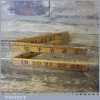 Vintage 2ft Rabone No: 1167 Boxwood Brass Folding Ruler - Good Condition