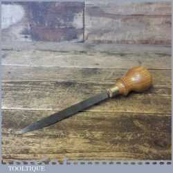 Vintage White Metal Bearing Scraper - Good Condition