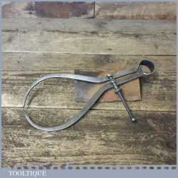 Vintage 9” Spring Caliper Outside Dividers - Good Condition