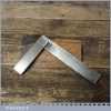 Vintage 4” Moore & Wright Engineers Steel Square - Good Condition
