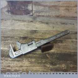 Vintage Snail Brand Adjustable Spanner Wrench - Good Working Order