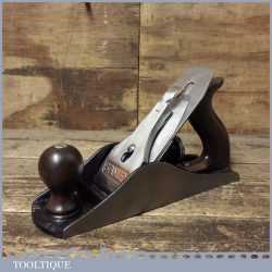 Vintage Stanley No: 4½ Wide Bodied Smoothing Plane - Fully Refurbished