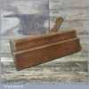 Vintage Moseley & Son 3/16” Grooving Beech Moulding Plane - Good Condition