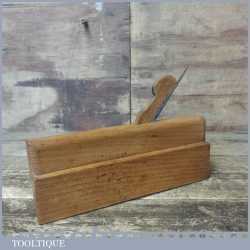 Antique Heilds Nottingham 1830-1881 Grooving Beech Moulding Plane - Good Condition
