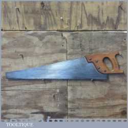 Vintage Spear & Jackson 24 ½” Rip Saw 6 TPI - Refurbished Sharpened