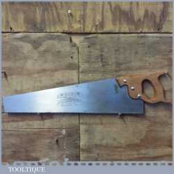 Vintage L & W Ketley 20” Rip Saw 6 TPI - Refurbished Sharpened