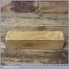 Large 8” x 2” Vintage Natural Hindostan Oil Or Honing Stone - Good Condition