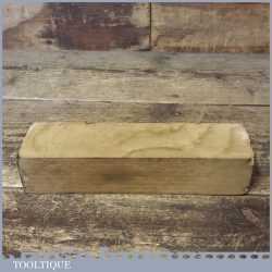 Large 8” x 2” Vintage Natural Hindostan Oil Or Honing Stone - Good Condition
