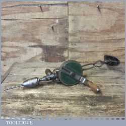 Vintage Millers Falls Co USA Gut Buster Breast Drill Spirit Level - Good Condition