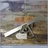 Vintage Rabone No: 1902 Steel Adjustable Combination Square - Fully Refurbished