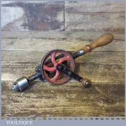 Vintage Egg Beater Single Pinion Hand Drill - Good Condition