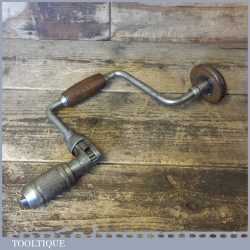 Vintage Stanley No 78 Carpenter’s Ratchet Brace 10” Swing - Good Condition