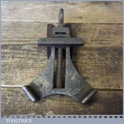 Vintage Steel Picture Frame Corner Clamp - Good Condition