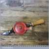 Vintage Stanley Chapman Egg Beater Single Pinion Hand Drill - Good Condition