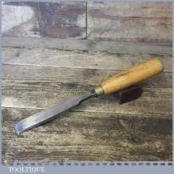 Vintage I & H Sorby Carpenter’s 1” Firmer Chisel - Sharpened Honed