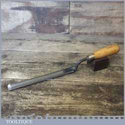 Vintage Robert Sorby 3/4” Cranked Firmer Gouge Paring Chisel - Sharpened Honed