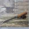 Vintage Moulson Bros ¼” Cast Steel Mortice Chisel - Sharpened Honed