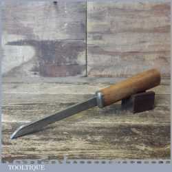 Vintage Moulson Bros ¼” Cast Steel Mortice Chisel - Sharpened Honed
