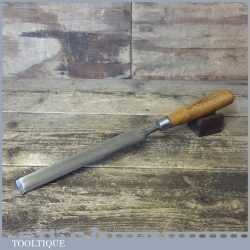 Vintage W Marples & Sons 1 1/8” Firmer Paring Gouge - Sharpened Honed