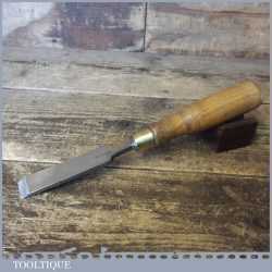 Vintage I Sorby Carpenter’s 1” Firmer Chisel Ash Handle - Sharpened Honed