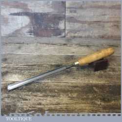 Vintage Pattern Makers 5/8” In Cannel Gouge Paring Chisel - Sharpened Honed
