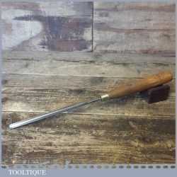 Vintage Carrick & Craig Pattern Makers 3/8” Gouge Paring Chisel - Sharpened Honed