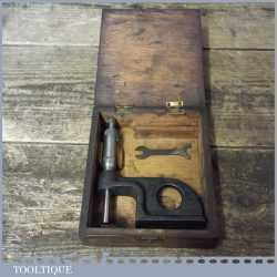 Vintage Boxed Moore & Wright Imperial Surface Grinder Micrometer - Good Condition