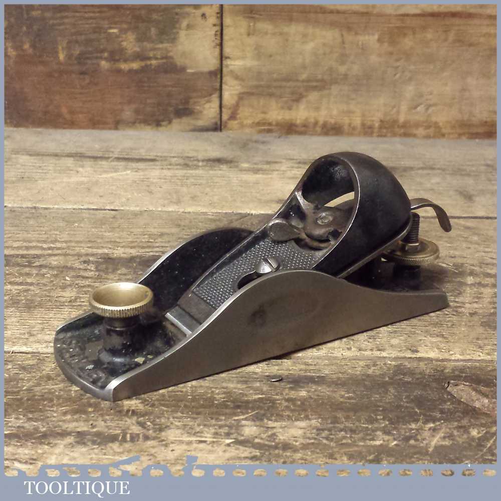 Vintage Stanley No 9 ¼” Fixed Throat Low Angle Block Plane Fully