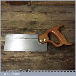 Vintage Spear & Jackson Leap Frog 8” Steel Back Dovetail Saw - Sharpened