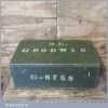  Vintage Original 20” x 11” Military Pine Box B.E. Goodwin G-7855
