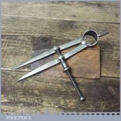 Vintage Goodell-Pratt USA 5 ¾” Steel Spring Dividers - Good Condition