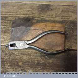 Vintage Wilkinson & Sons GPO Engineer’s Box Jointed Snipe Nose Pliers 1931