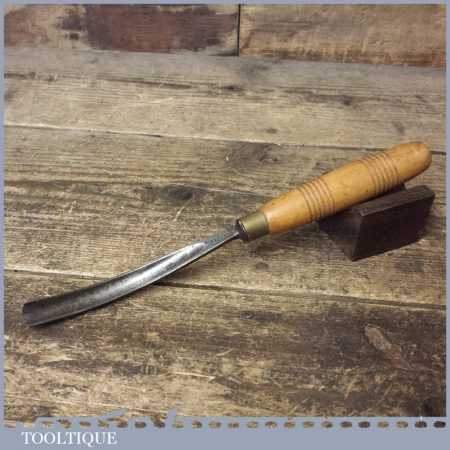 Vintage No: 18 S.J Addis 1/2” Curved Wood Carving Gouge Chisel ...