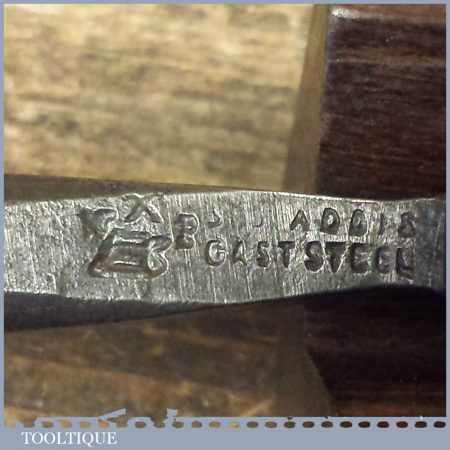 Vintage No: 18 S.J Addis 1/2” Curved Wood Carving Gouge Chisel ...