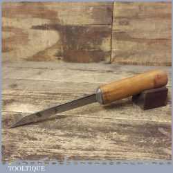 Vintage Ward & Payne 1/8” Cast Steel Mortice Chisel - Sharpened Honed
