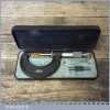 Vintage No: 966M Boxed Moore & Wright 25-50mm Metric Micrometer - Good Condition